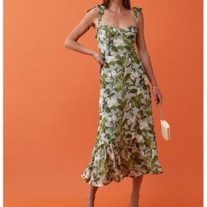Reformation Nikita Midi Dress - Tropical